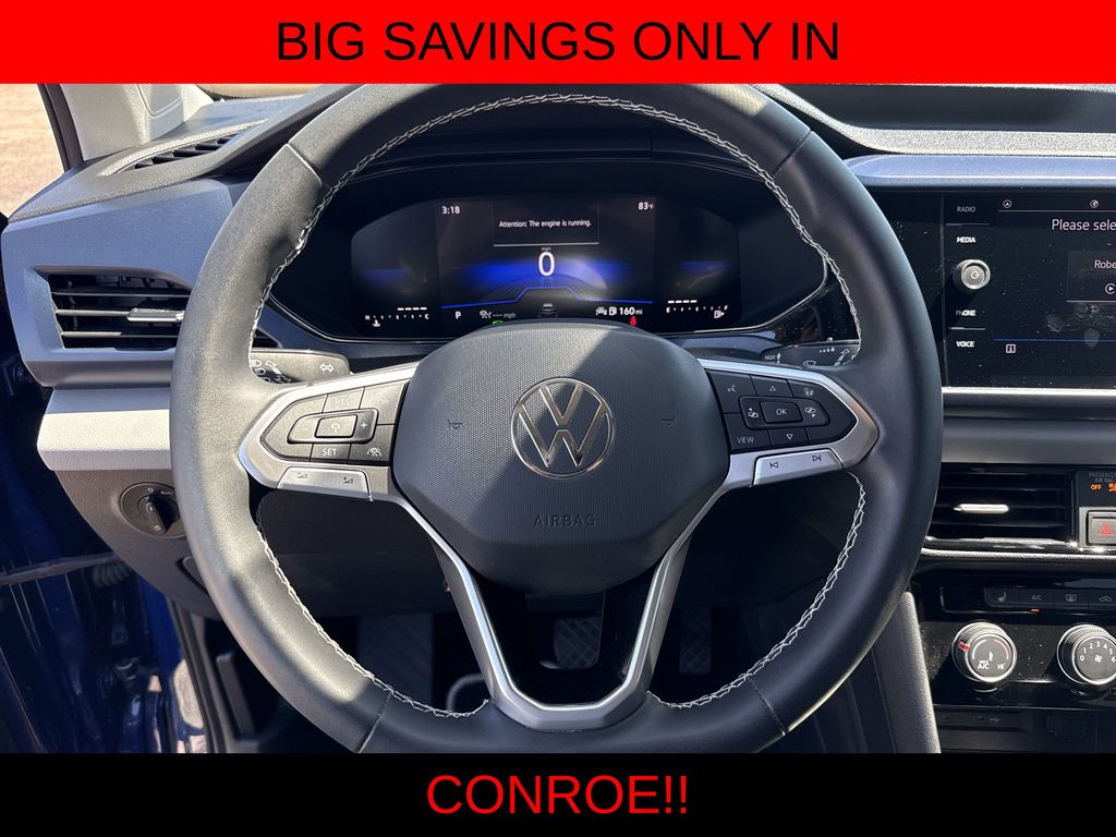 2023 Volkswagen Taos 1.5T SE Blue at Classic Elite Chevrolet Sugar Land