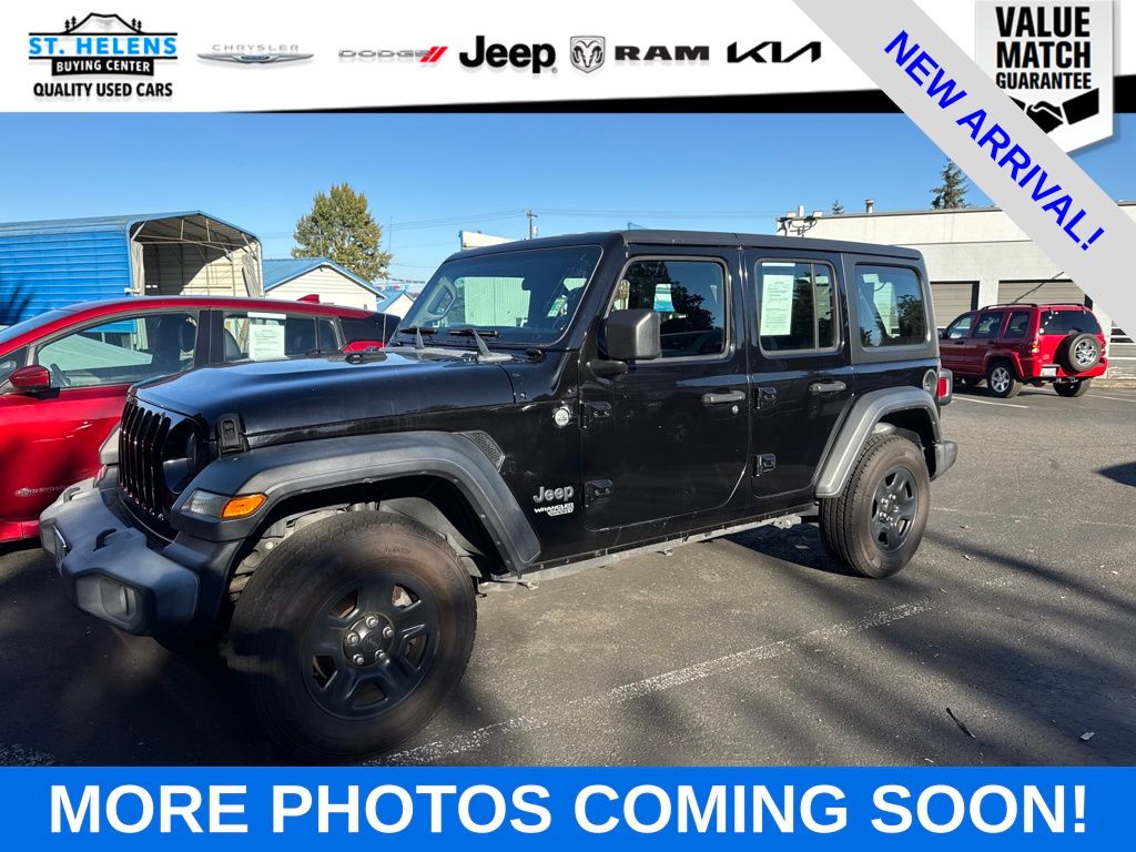 2018 Jeep Wrangler Unlimited Sport