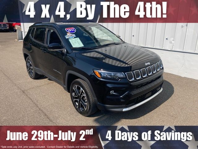  2022 Jeep Compass Limited 4WD   