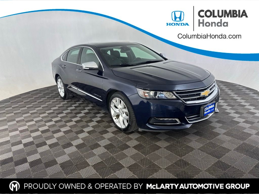 Blue Velvet Metallic 2015 Chevrolet Impala Sedan Front-Wheel Drive 6-Speed Automatic