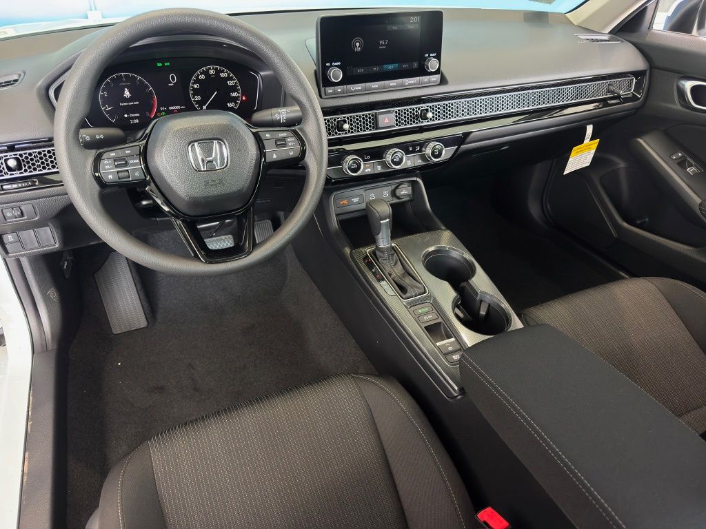 2026 Honda Civic LX White at DeMontrond Ford