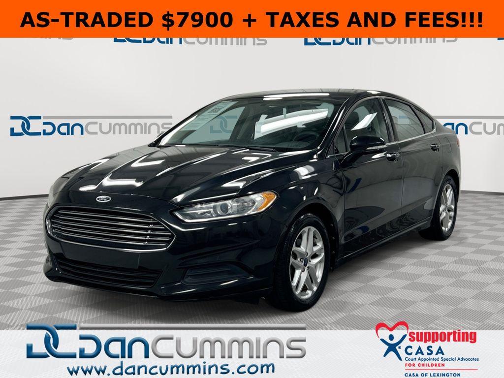Tuxedo Black Metallic 2013 Ford Fusion SE Sedan Front-Wheel Drive 6-Speed Automatic