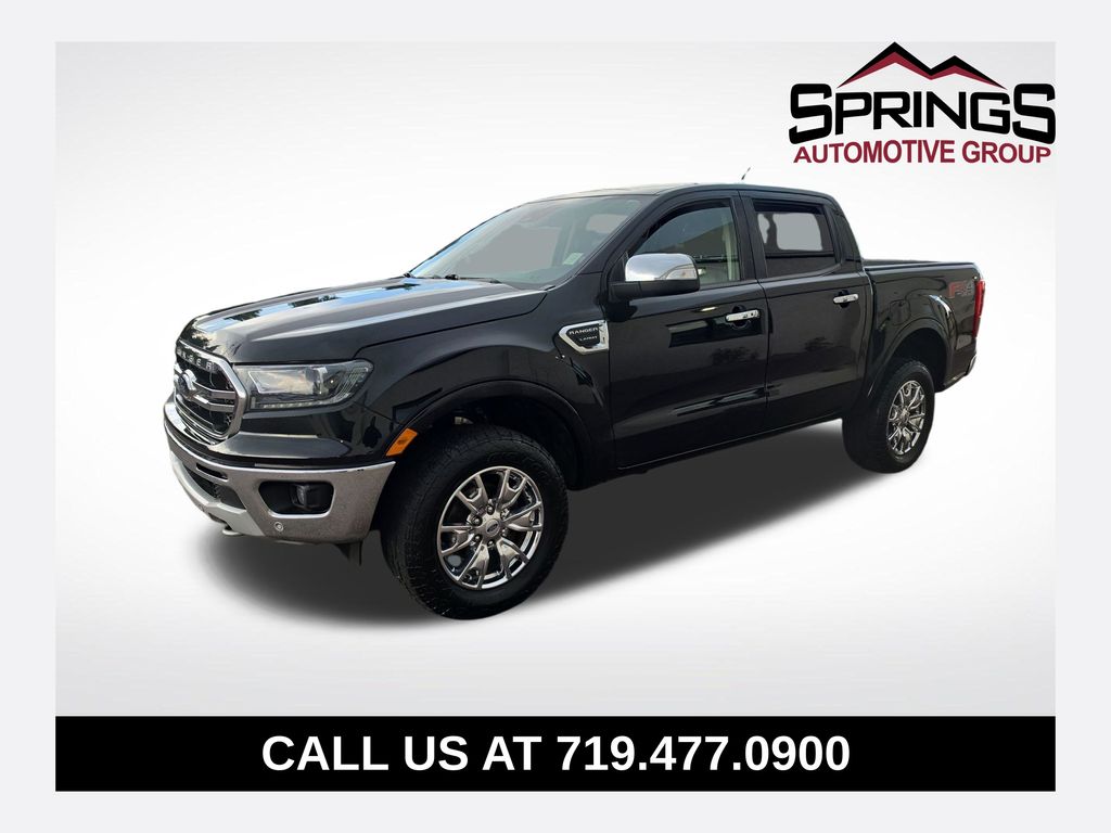 Shadow Black 2019 Ford Ranger Pickup Truck Four-Wheel Drive Automatic