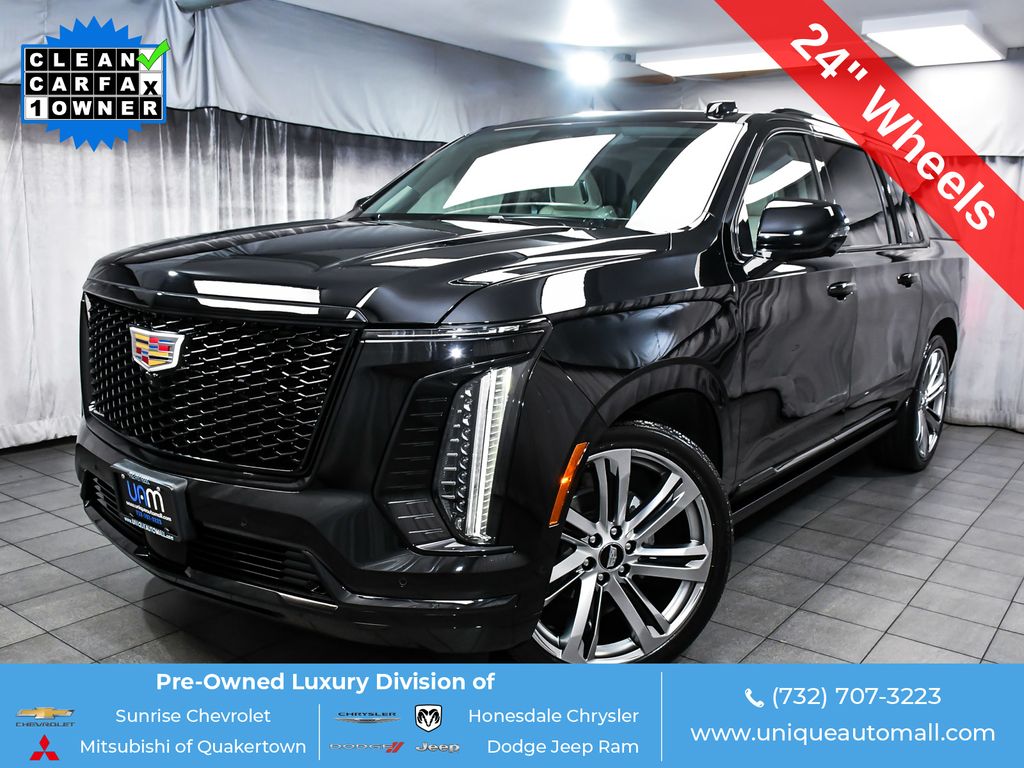 Black Raven 2025 Cadillac Escalade ESV SUV / Crossover Four-Wheel Drive Automatic