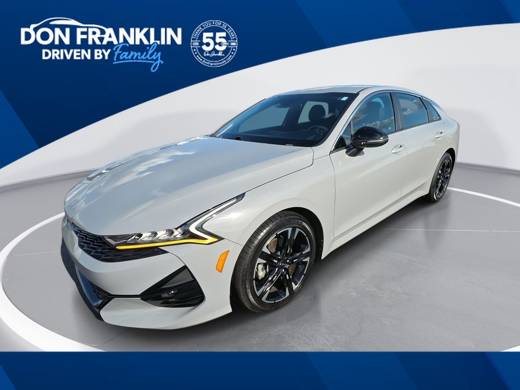 Wolf Gray 2022 Kia K5 GT-Line FWD Sedan Front-Wheel Drive 8-Speed Automatic
