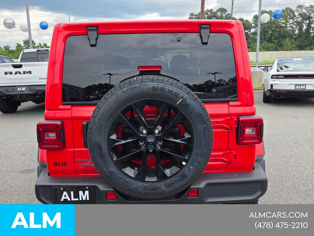 Used 2025 Red Jeep Sahara 4xe image 13