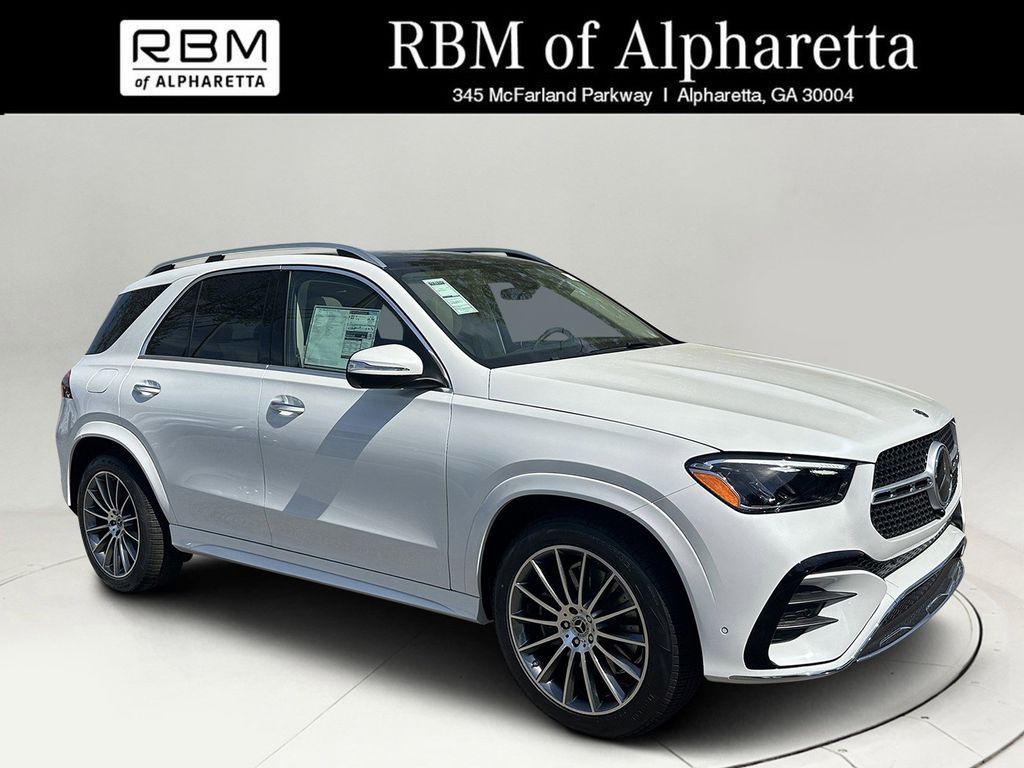 White 2026 Mercedes-Benz GLE 350 4MATIC SUV / Crossover All-Wheel Drive 9-Speed Automatic