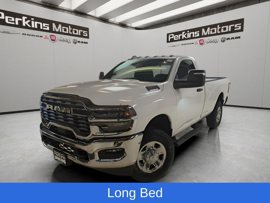 Bright White Clearcoat 2026 RAM 2500 Pickup Truck Four-Wheel Drive 8-Speed Automatic