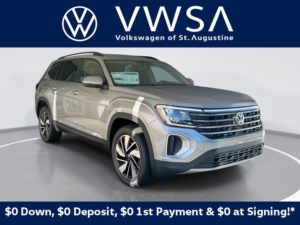 Silver Mist Metallic 2026 Volkswagen Atlas SUV / Crossover Front-Wheel Drive 8-Speed Automatic