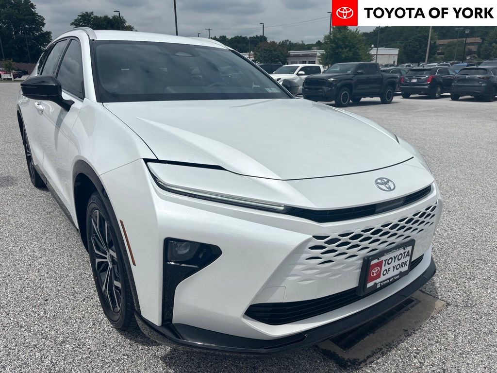 White 2026 Toyota Crown Signia SUV / Crossover All-Wheel Drive Continuously Variable Transmission
