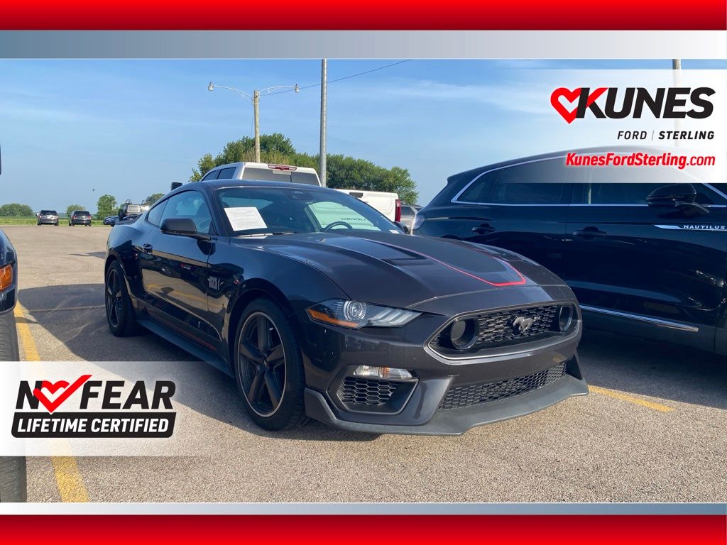 Gray Metallic 2022 Ford Mustang Coupe Rear-Wheel Drive Automatic