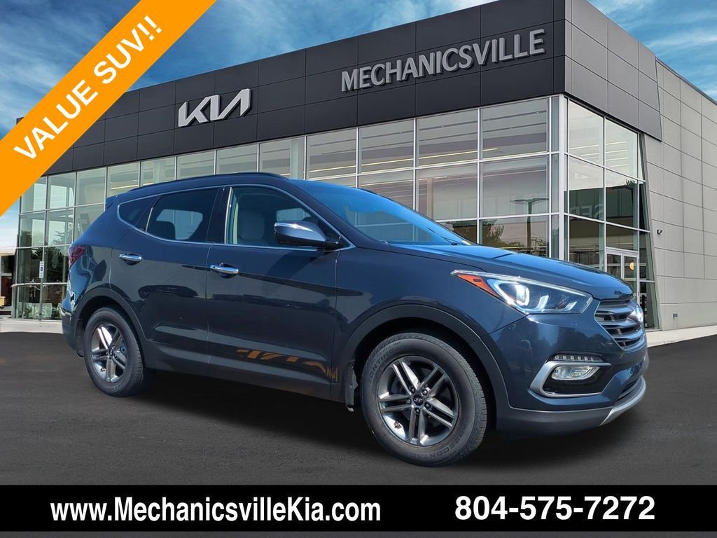 Marlin Blue 2017 Hyundai Santa Fe Sport SUV / Crossover Front-Wheel Drive 6-Speed Automatic
