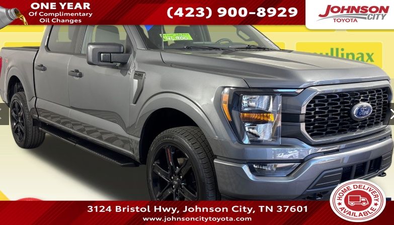 Carbonized Gray Metallic 2023 Ford F-150 Pickup Truck Four-Wheel Drive Automatic