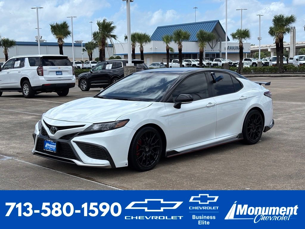 2023 Toyota Camry TRD V6 Beige at North Houston Mitsubishi