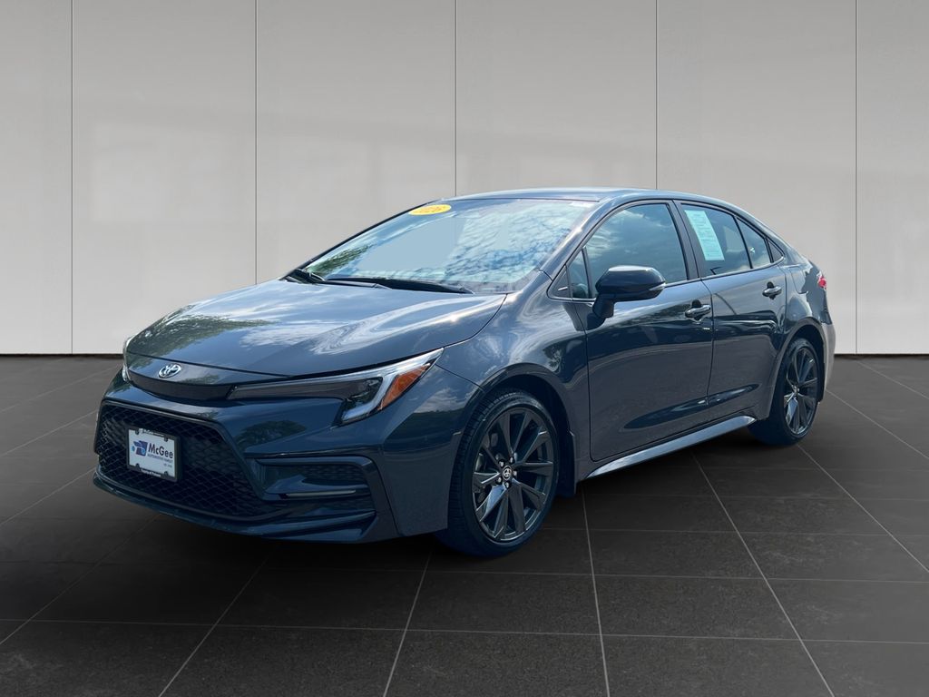 Gray 2026 Toyota Corolla Sedan Front-Wheel Drive Continuously Variable Transmission