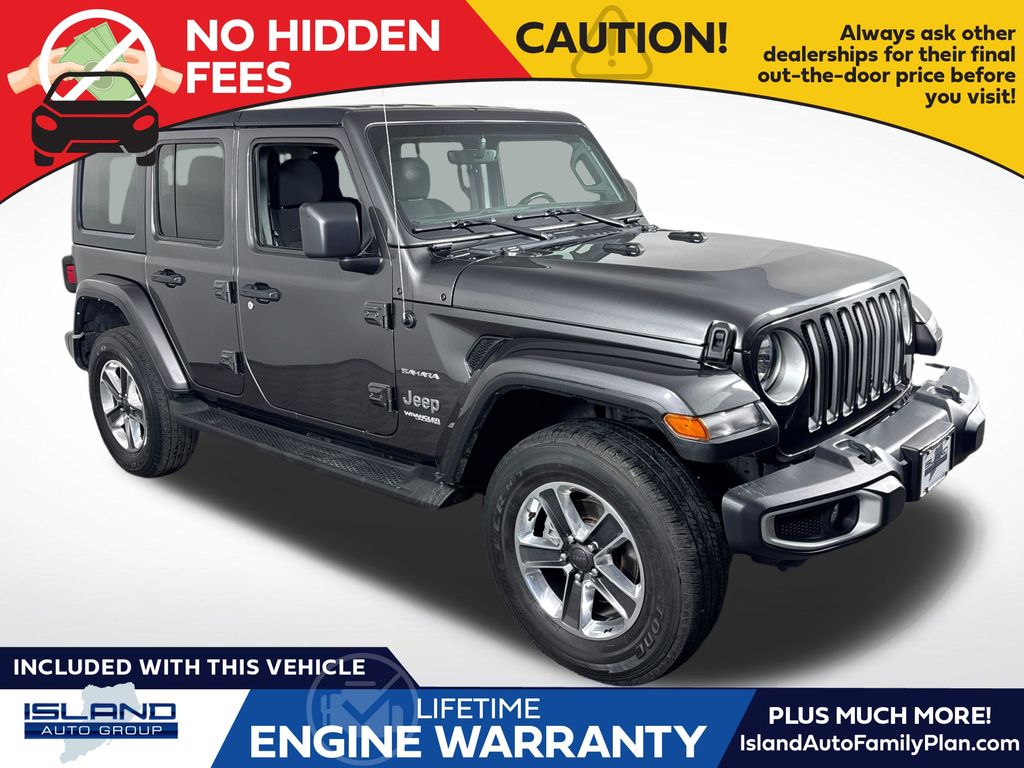 Gray (Granite Crystal Metallic Clearcoat) 2022 Jeep Wrangler SUV / Crossover Four-Wheel Drive 8-Speed Automatic