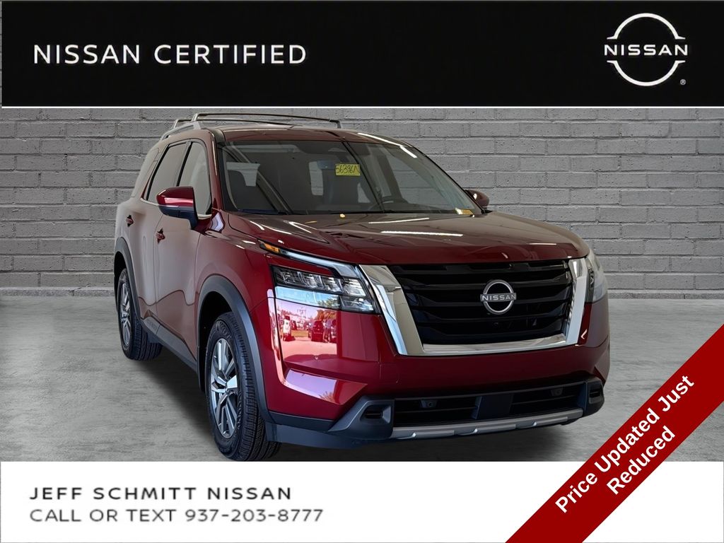 Red (Scarlet Ember Tintcoat) 2025 Nissan Pathfinder SUV / Crossover All-Wheel Drive 9-Speed Automatic