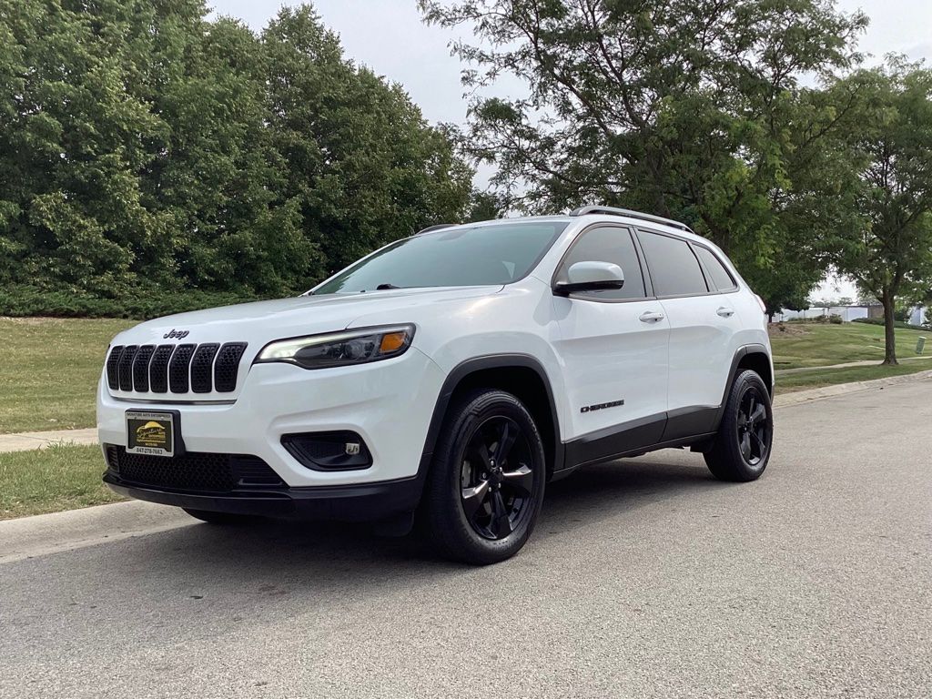 Bright White Clearcoat 2020 Jeep Cherokee SUV / Crossover Four-Wheel Drive 9-Speed Automatic