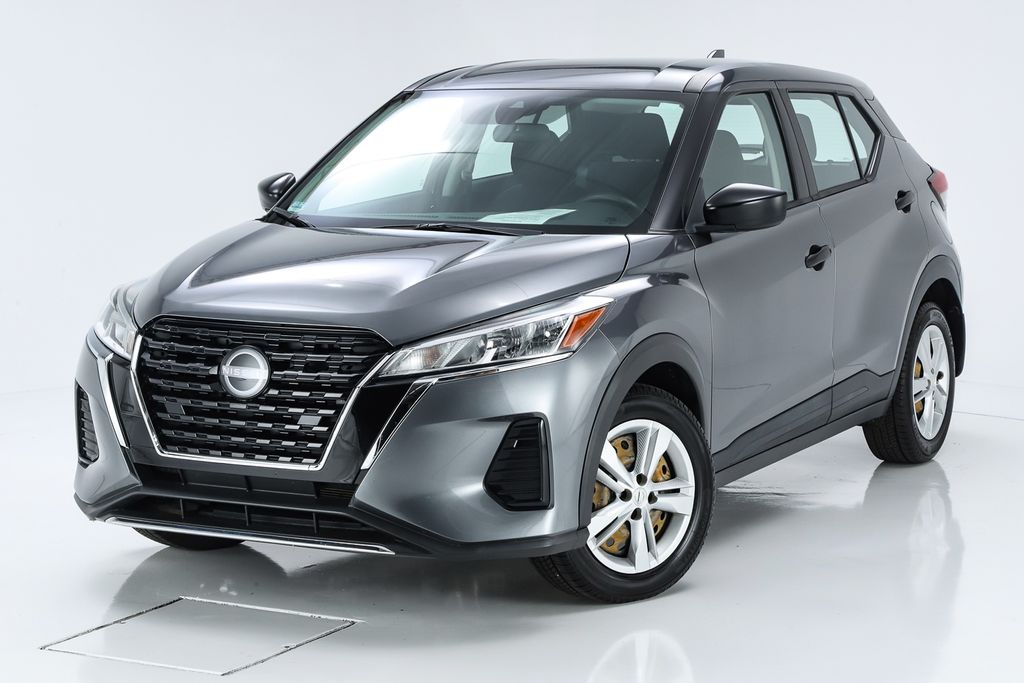 Gray (Gun Metallic) 2023 Nissan Kicks SUV / Crossover Front-Wheel Drive Continuously Variable Transmission