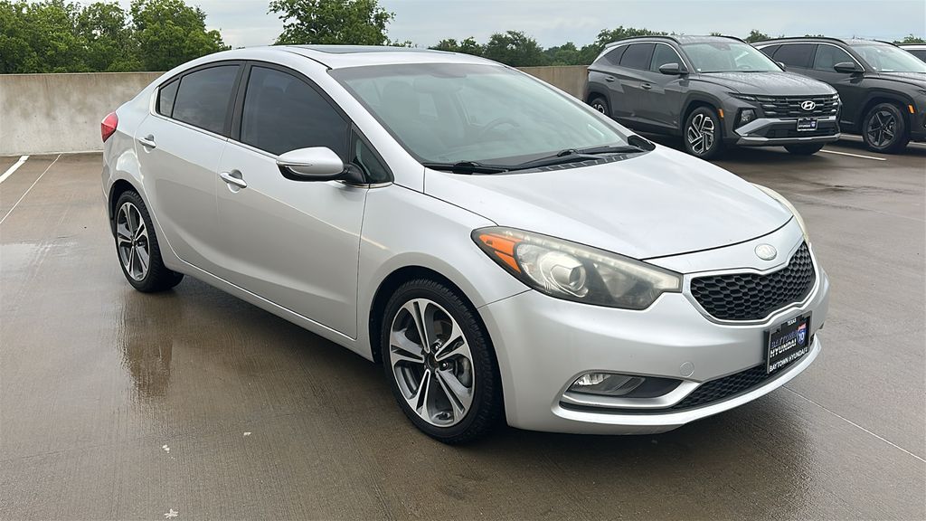 2014 Kia Forte EX Silver at Classic Elite Chevrolet Sugar Land
