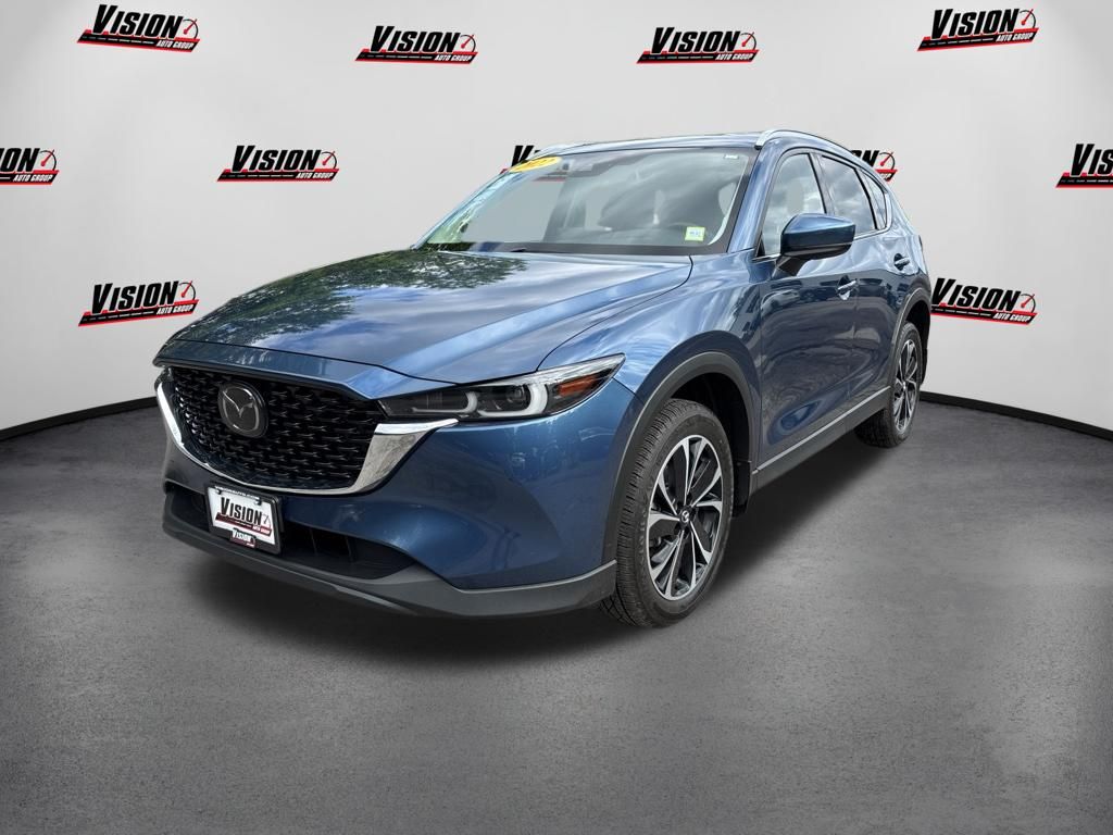 Eternal Blue Mica 2022 Mazda CX-5 2.5 S Premium Plus AWD SUV / Crossover All-Wheel Drive 6-Speed Automatic