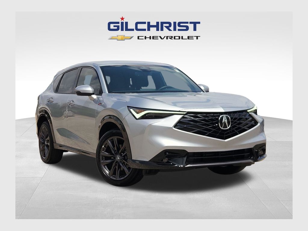 Silver 2025 Acura ADX SH-AWD with A-SPEC Package SUV / Crossover All-Wheel Drive Continuously Variable Transmission