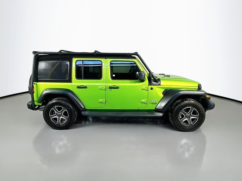 Used 2019 Green Jeep Unlimited Sport S image 8