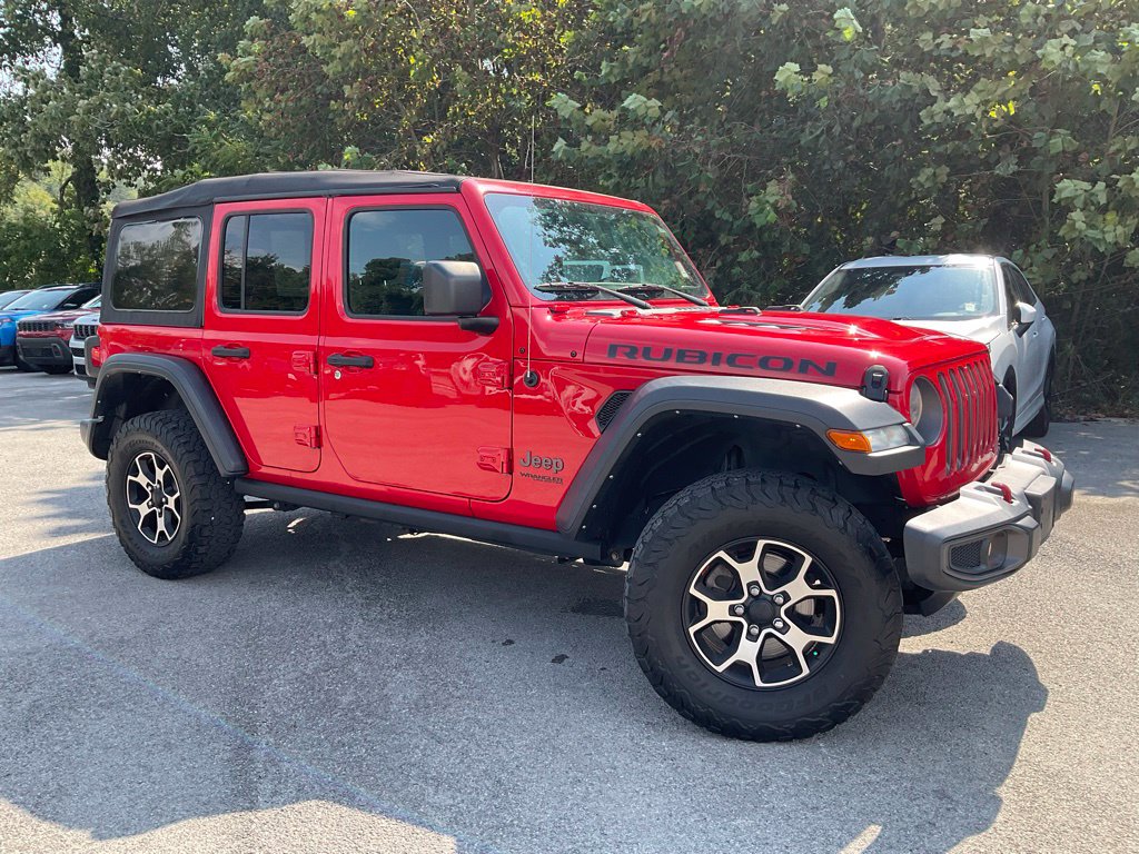 Firecracker Red Clearcoat 2021 Jeep Wrangler SUV / Crossover Four-Wheel Drive 8-Speed Automatic