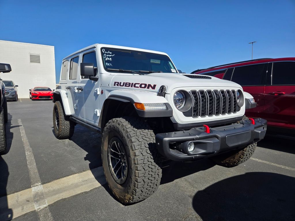 Bright White Clearcoat 2026 Jeep Wrangler SUV / Crossover Four-Wheel Drive 8-Speed Automatic