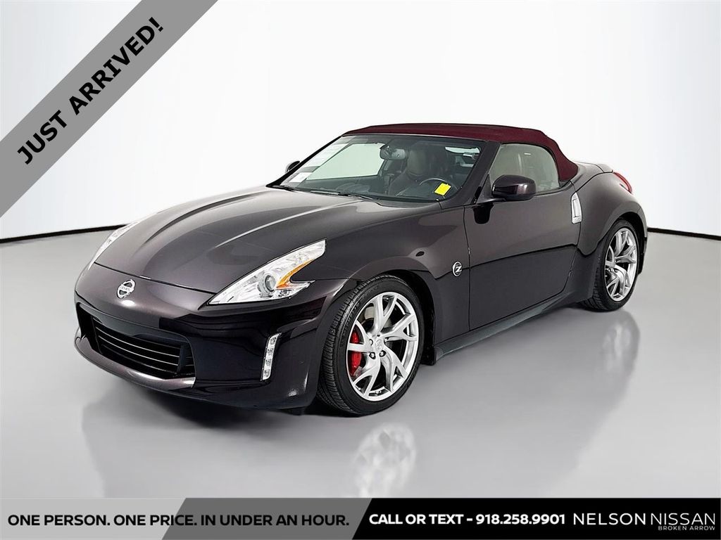 Black Cherry Metallic 2013 Nissan 370Z Roadster Touring Convertible Rear-Wheel Drive 7-Speed Automatic