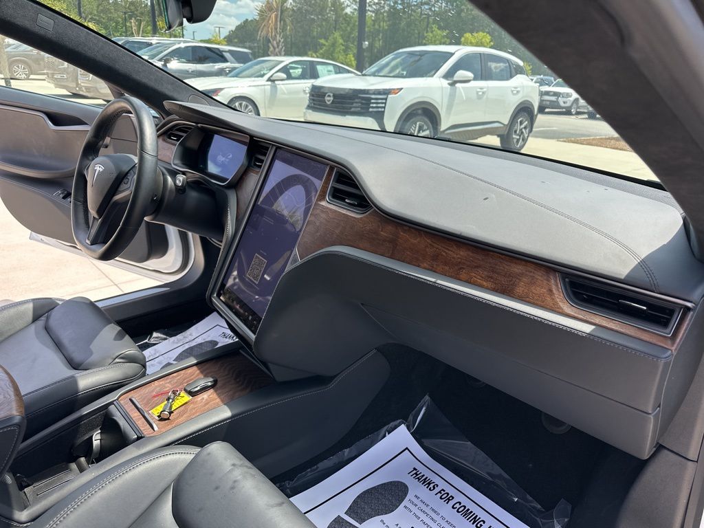 2020 Pearl White Multi-Coat Tesla Model S Long Range AWD Hatchback