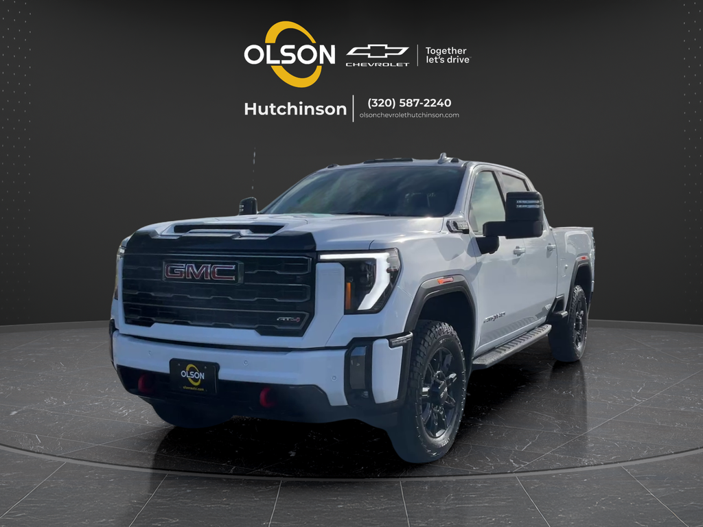Summit White 2024 GMC Sierra 3500HD Pickup Truck Four-Wheel Drive Automatic