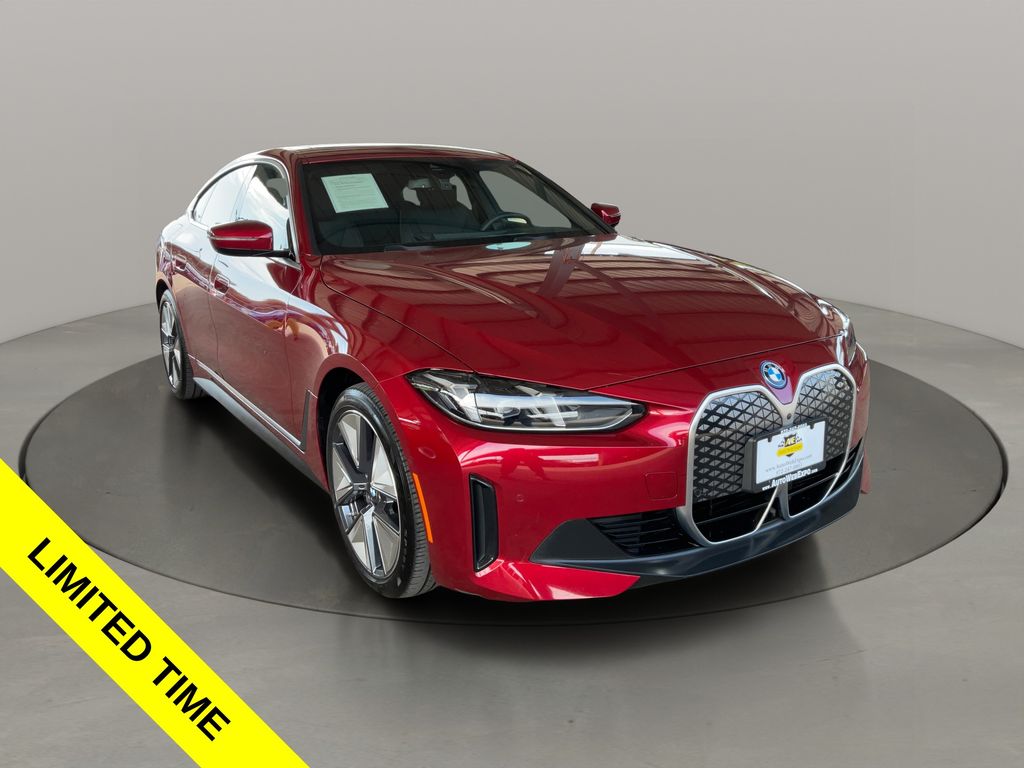 Vegas Red Metallic 2025 BMW i4 Sedan Rear-Wheel Drive Automatic