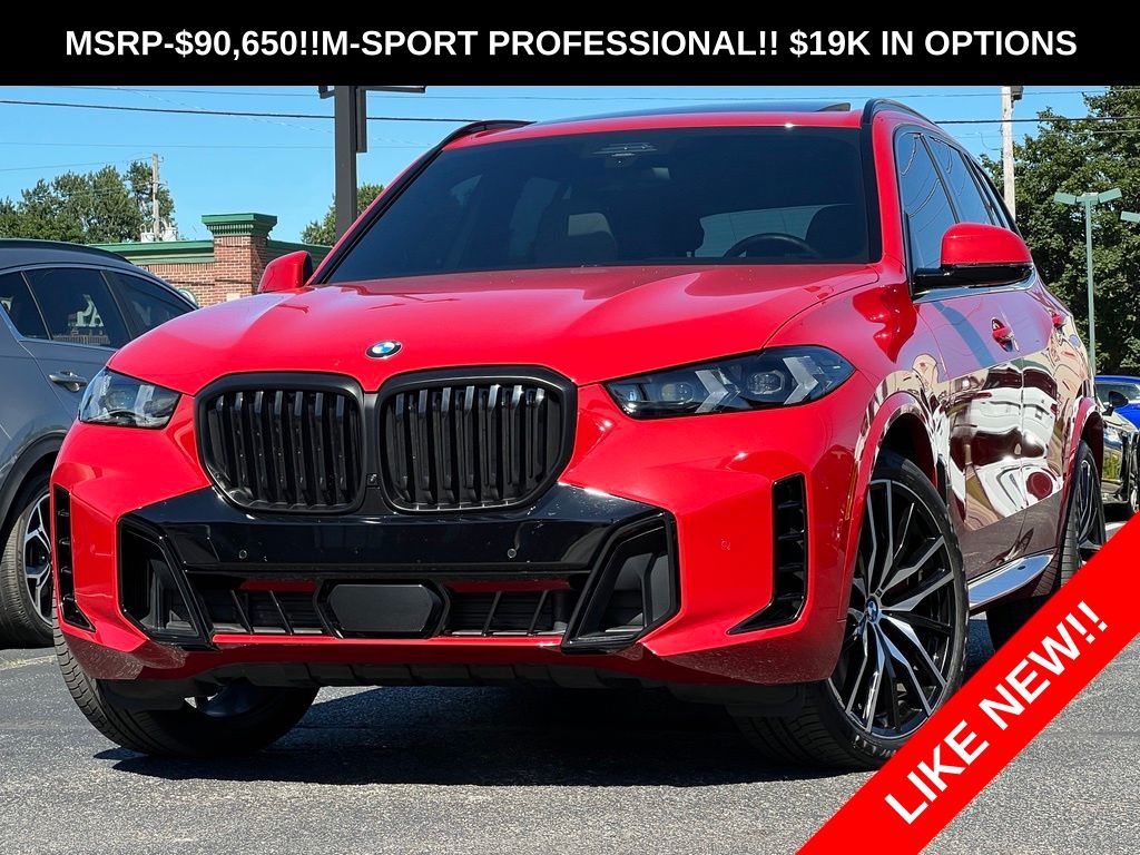 Orange 2026 BMW X5 SUV / Crossover All-Wheel Drive 8-Speed Automatic