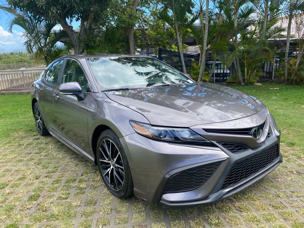 Predawn Gray Mica 2024 Toyota Camry Sedan Front-Wheel Drive 8-Speed Automatic
