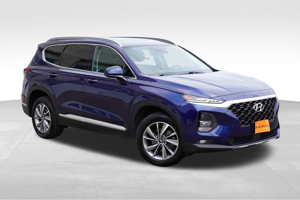 Blue (Stormy Sea) 2020 Hyundai Santa Fe SUV / Crossover All-Wheel Drive 8-Speed Automatic