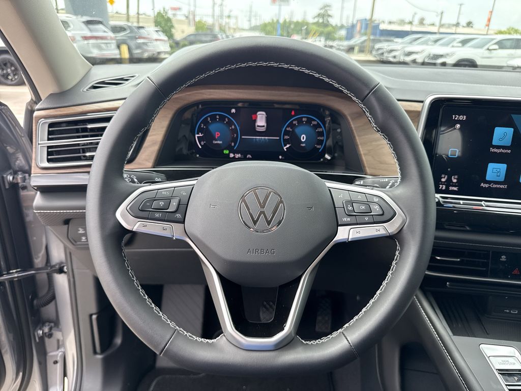 2026 Volkswagen Atlas 2.0T SE Silver at DeMontrond Auto Country