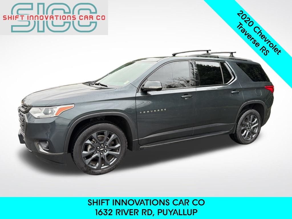 Gray (Graphite Metallic) 2020 Chevrolet Traverse RS AWD SUV / Crossover Four-Wheel Drive 9-Speed Automatic