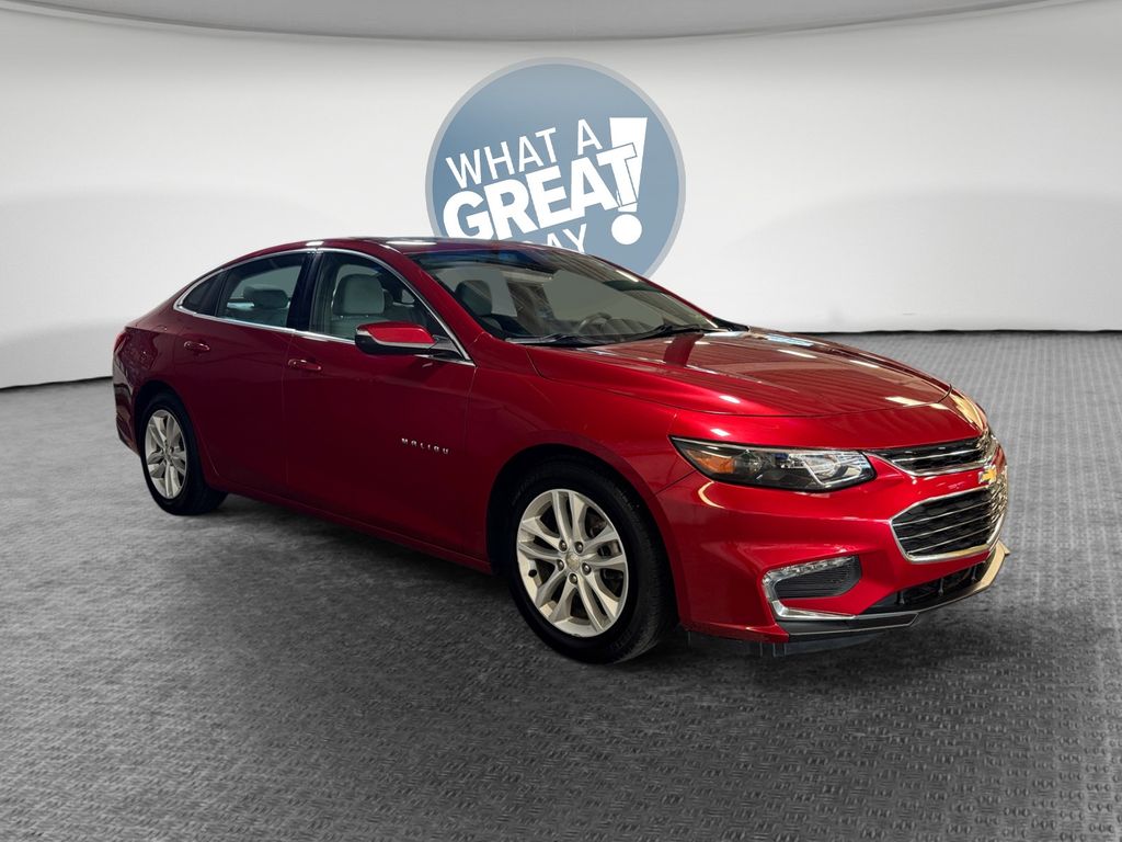 Crystal Red Tintcoat 2016 Chevrolet Malibu Sedan Front-Wheel Drive 6-Speed Automatic