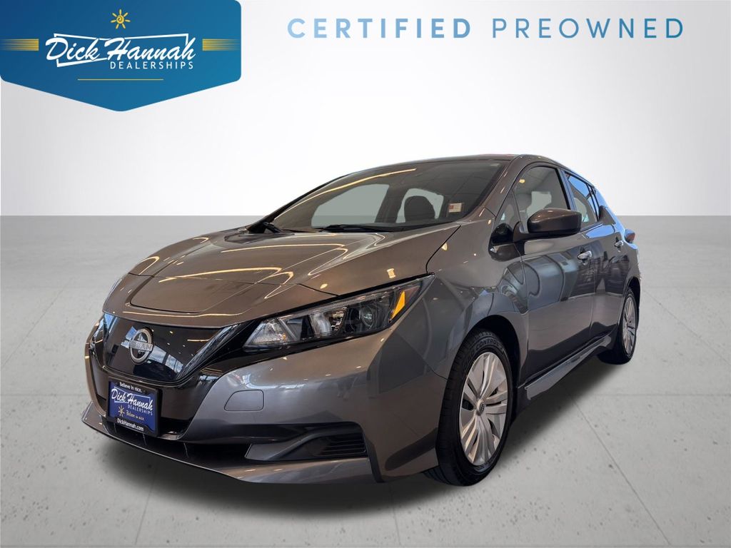 Gray (Gun Metallic) 2023 Nissan LEAF Hatchback Front-Wheel Drive Automatic
