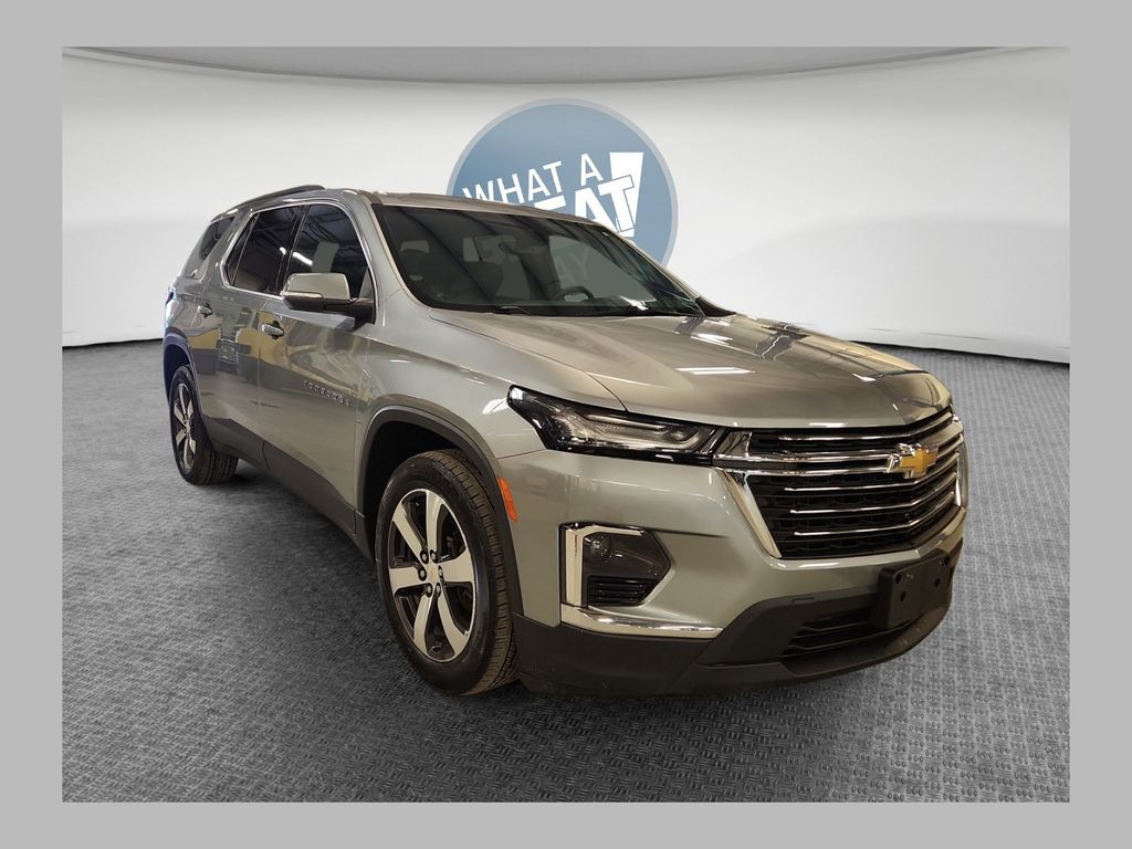 Sterling Gray Metallic 2023 Chevrolet Traverse SUV / Crossover Four-Wheel Drive 9-Speed Automatic