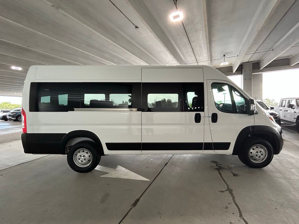 Used 2023 Bright White Clearcoat Ram High Roof image 4