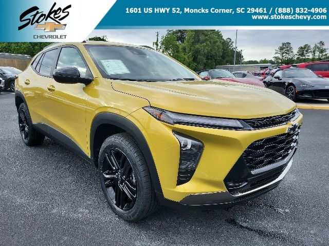 Nitro Yellow Metallic 2024 Chevrolet Trax SUV / Crossover Front-Wheel Drive 6-Speed Automatic