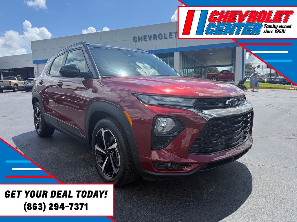 Red (Crimson Metallic) 2023 Chevrolet Trailblazer SUV / Crossover Front-Wheel Drive Continuously Variable Transmission