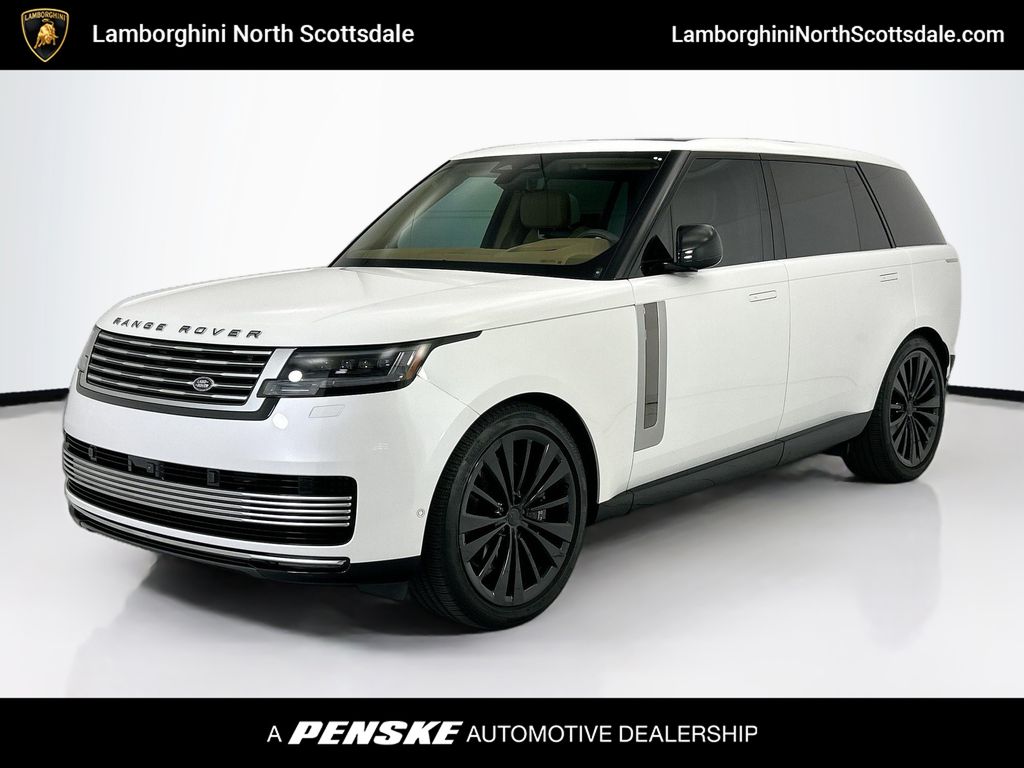 White 2025 Land Rover Range Rover SUV / Crossover All-Wheel Drive 8-Speed Automatic