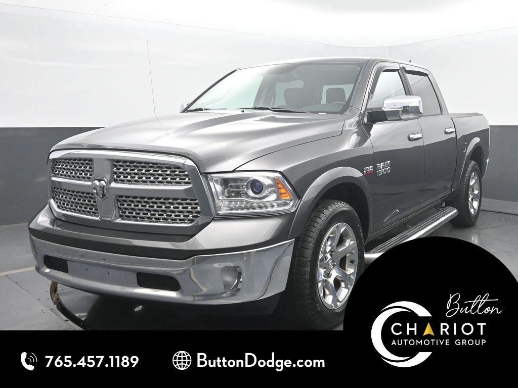 Gray (Granite Crystal Metallic Clearcoat) 2016 RAM 1500 Pickup Truck Four-Wheel Drive 8-Speed Automatic