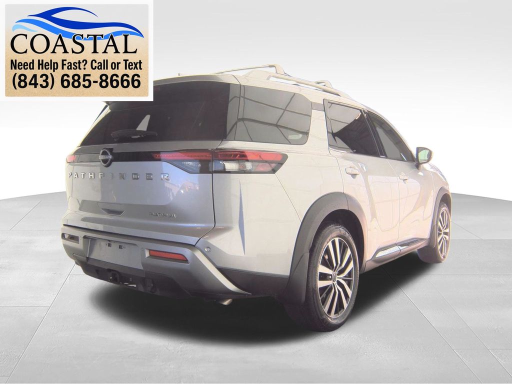 2025 Nissan Pathfinder Platinum Silver at Lugoff Nissan