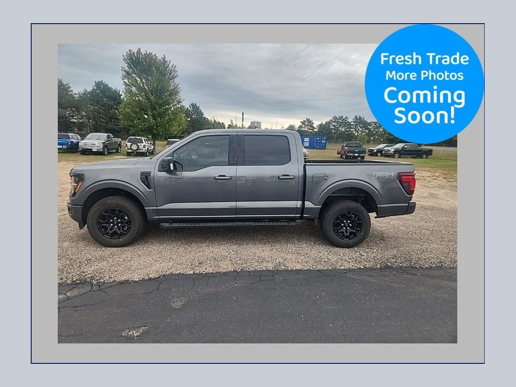 Carbonized Gray Metallic 2025 Ford F-150 Pickup Truck Four-Wheel Drive Automatic