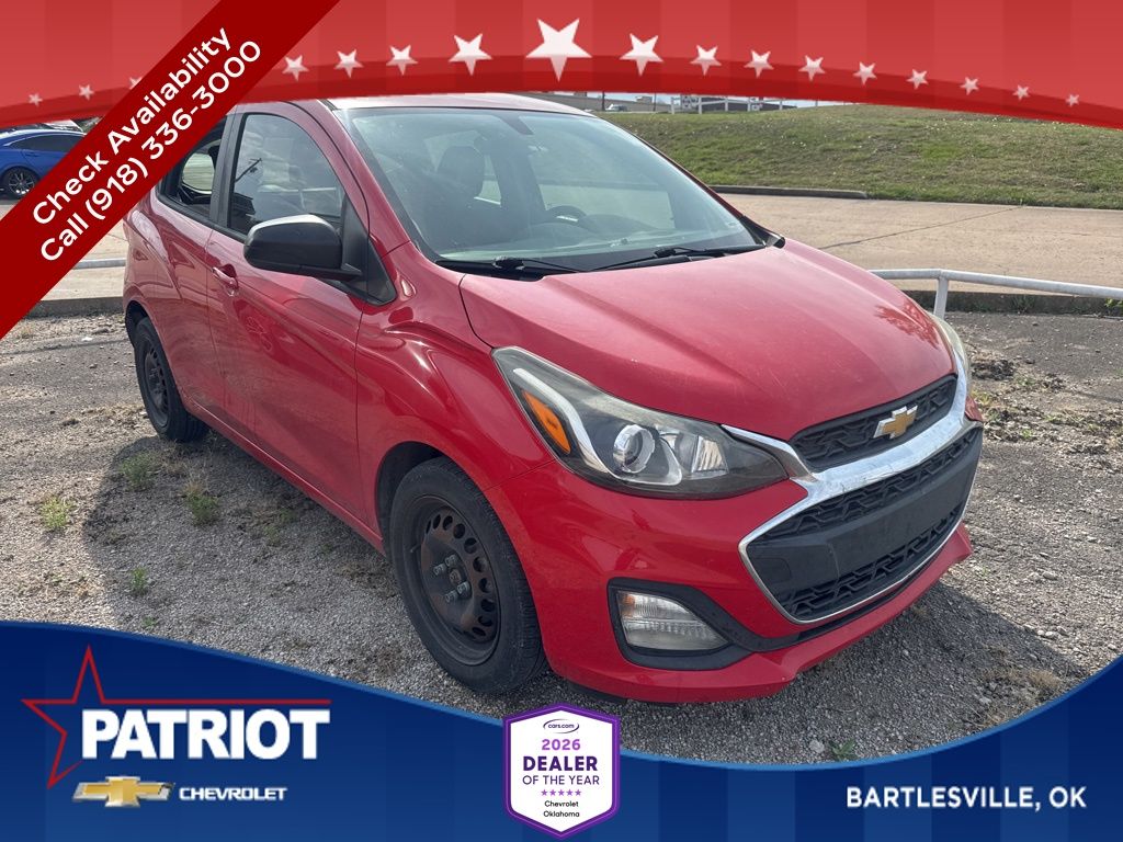 Red Hot 2020 Chevrolet Spark LS FWD Hatchback Front-Wheel Drive 5-Speed Manual