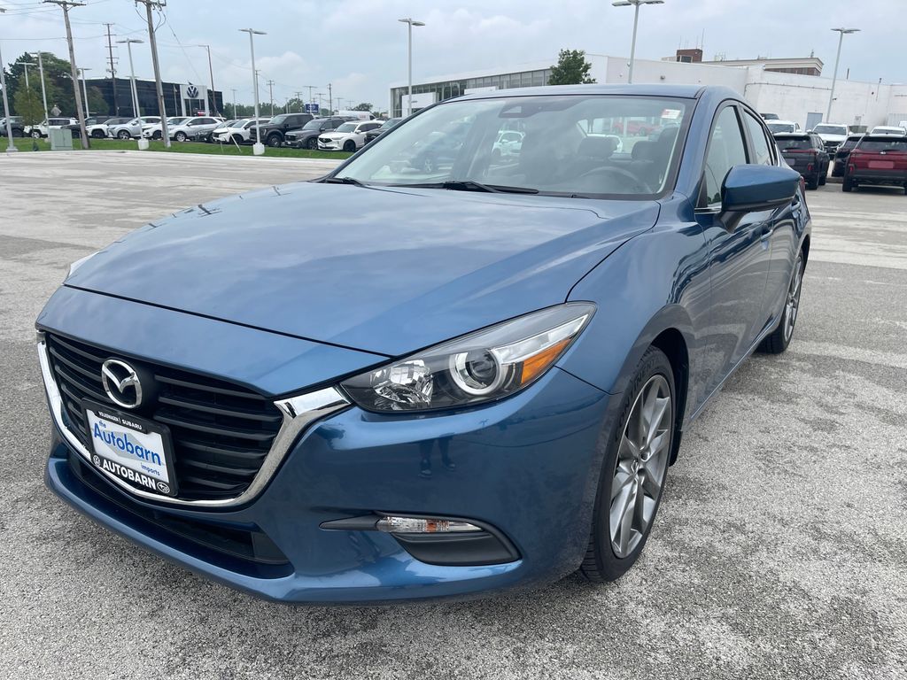 Eternal Blue Mica 2018 Mazda MAZDA3 Sedan Front-Wheel Drive 6-Speed Automatic